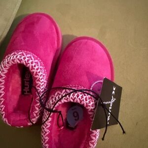 Hurley Fuchsia Kids Slippers